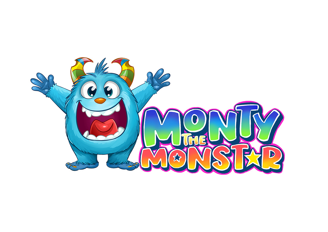 Monty the Monster logo design