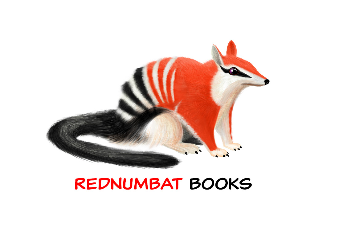 Rednumbat logo design